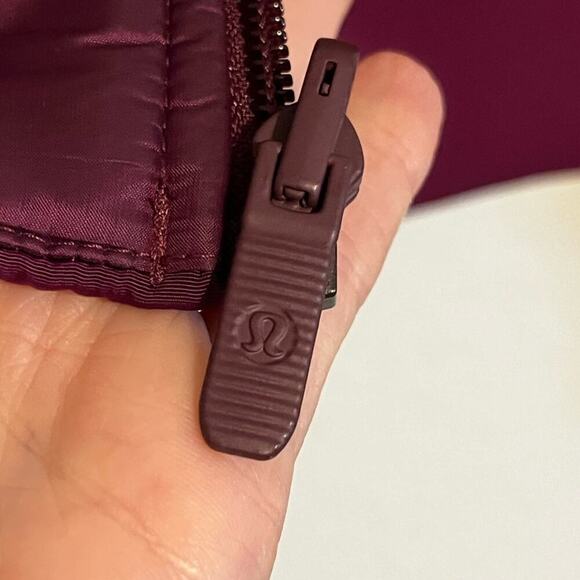 Lululemon Reversible Quilted Non Stop Bomber Jacket Purple 4 - Picture 6 of 11